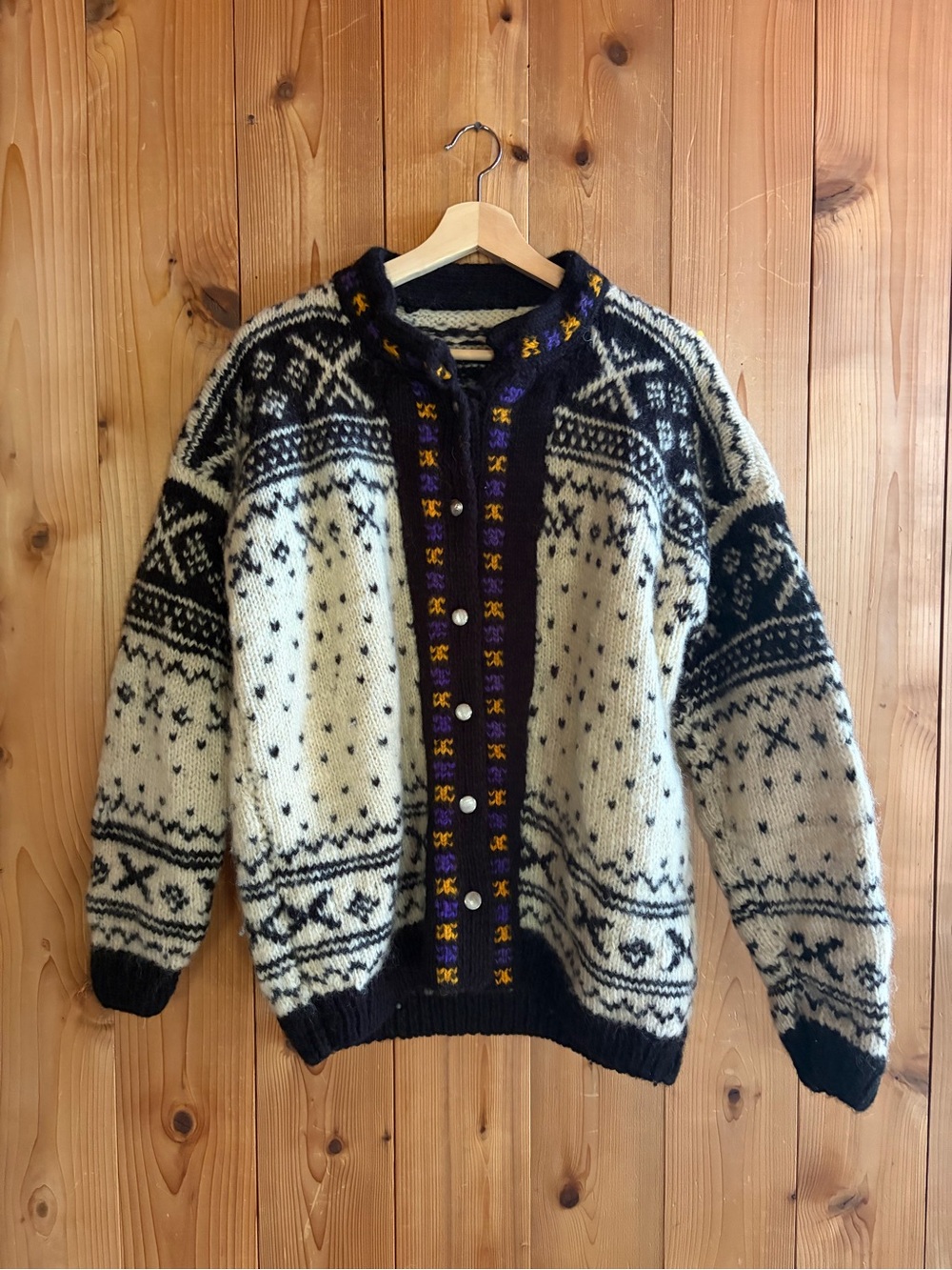 Handknit Norwegian Wool Sweater